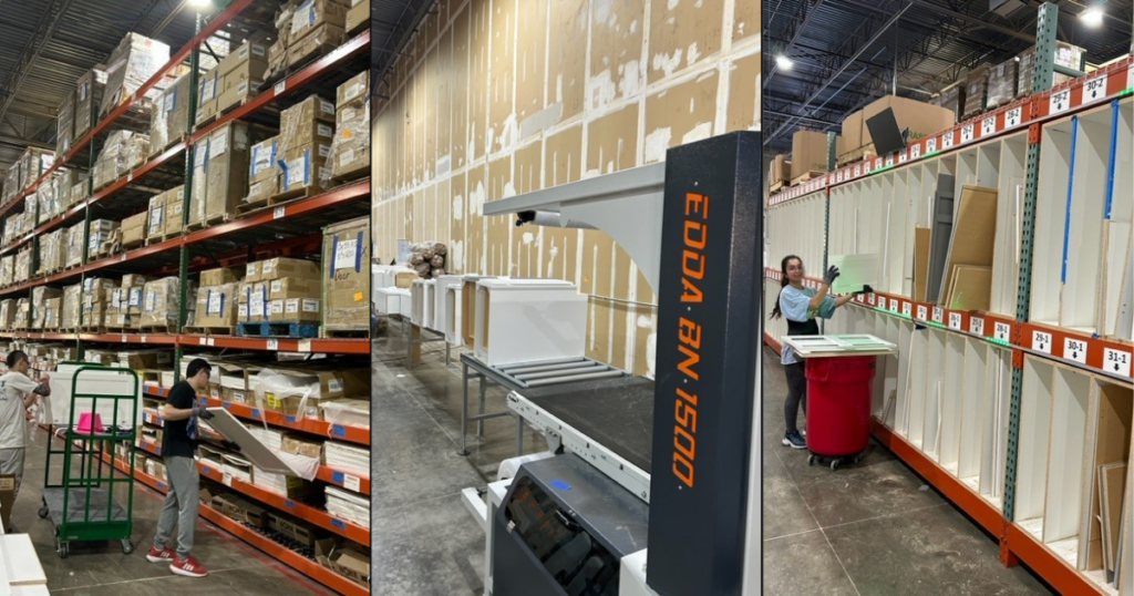 Cabinetry suppliers: Century Cabinets AZ Charlotte Distribution Center